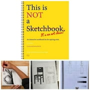This is Not a Sketchbooks, It's an Art Class, Spiral-Bound, This Isn't a Sketchbook, an Interactive Workbook for The Aspiring Artist (1 PCS)